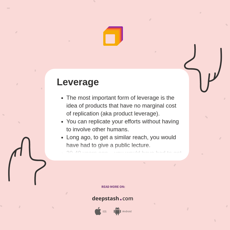 Leverage - Deepstash
