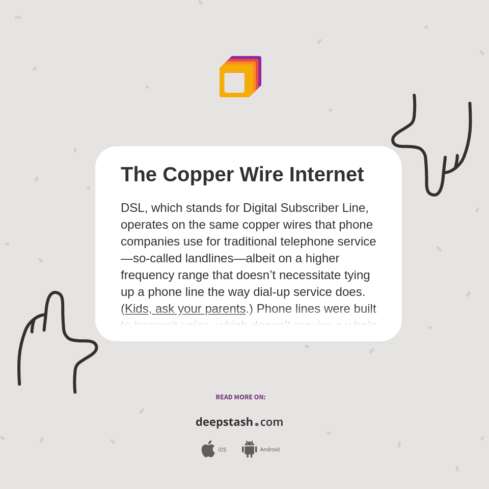 The Copper Wire Deepstash