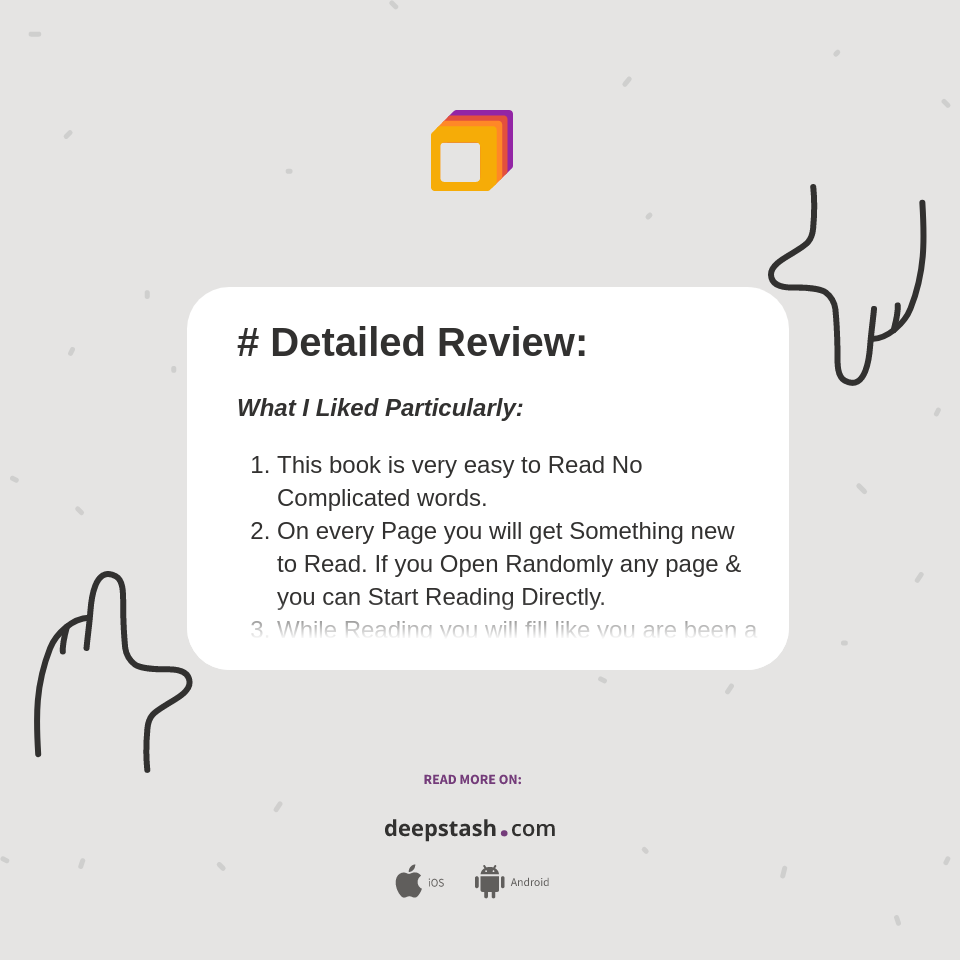 Detailed Review Deepstash