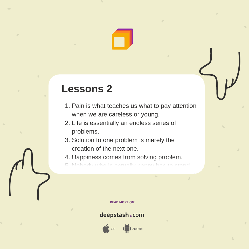 Lessons 2 - Deepstash