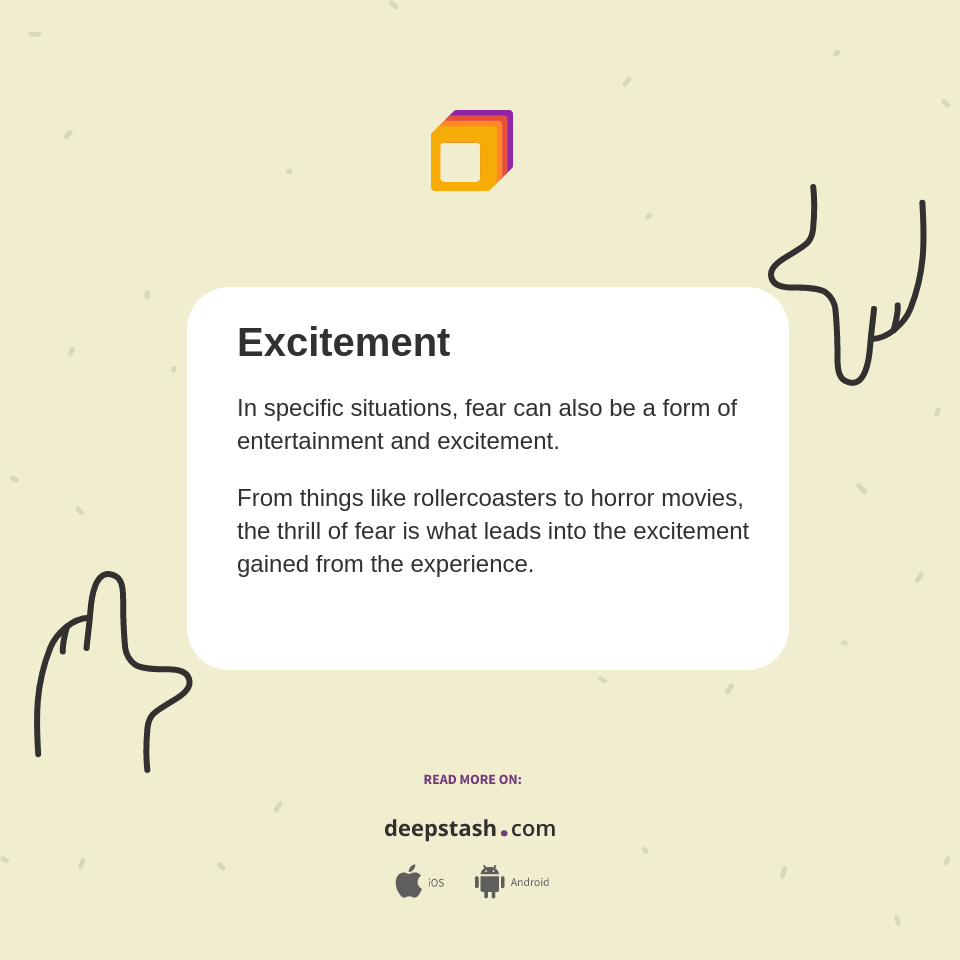 Excitement - Deepstash