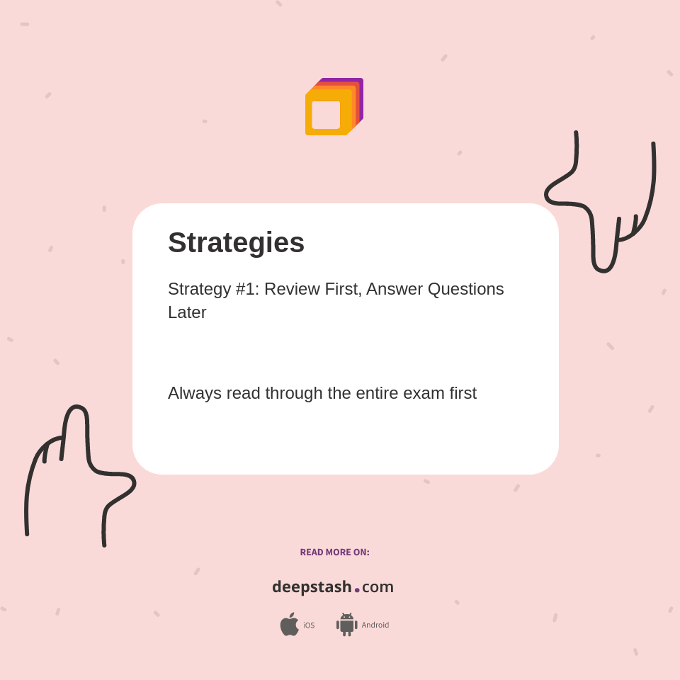 Strategies - Deepstash