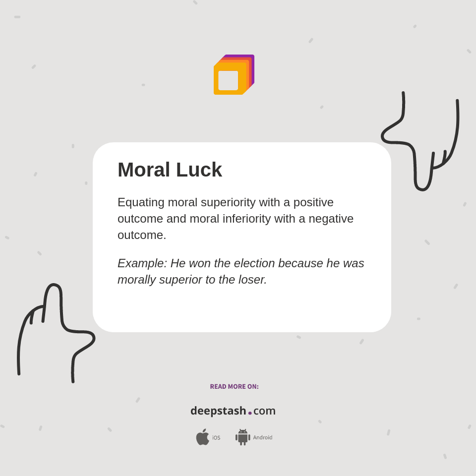 Moral Luck Deepstash