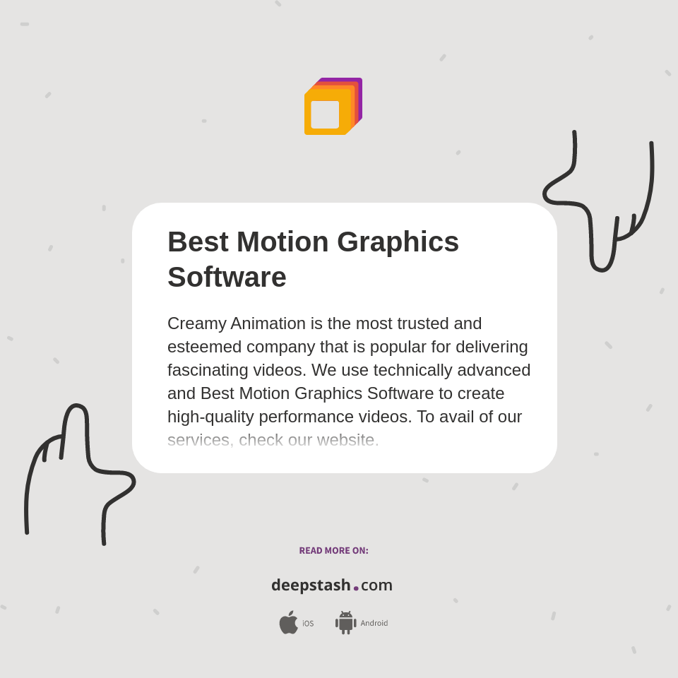 Best Motion Graphics Software Deepstash