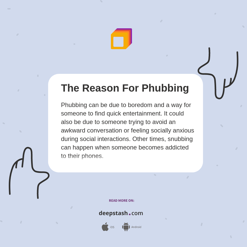 Relationship Advice: Curb Your Enthusiasm for Phubbing