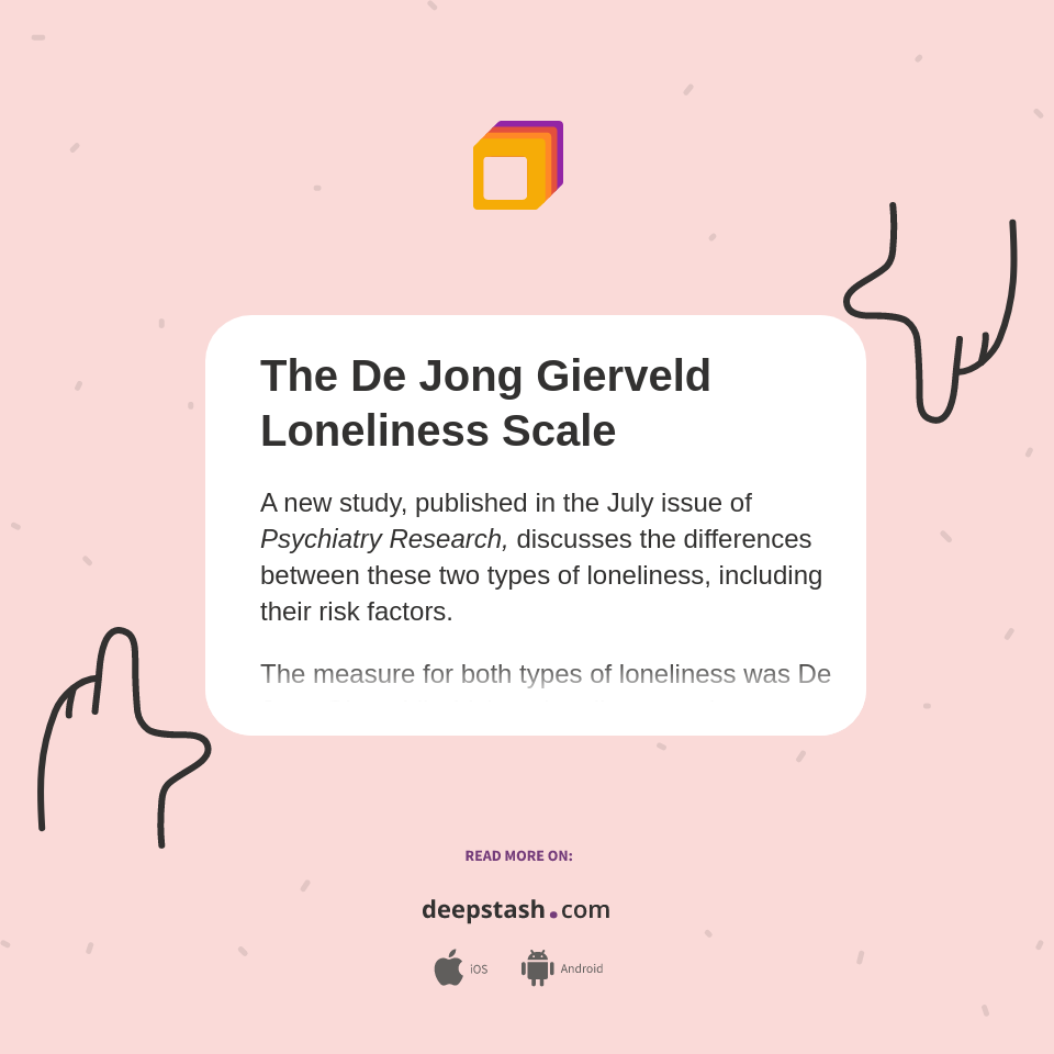 the-de-jong-gierveld-loneliness-scale-deepstash