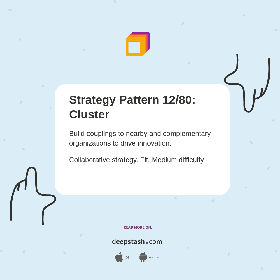 Strategy Pattern 12/80: Cluster - Deepstash