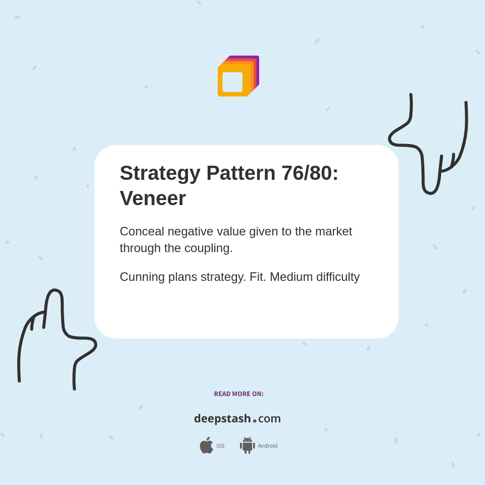 Strategy Pattern 76/80: Veneer - Deepstash