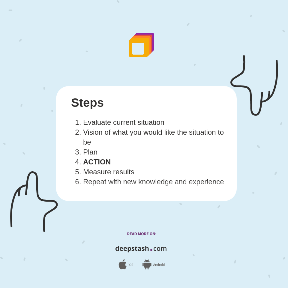 Steps - Deepstash