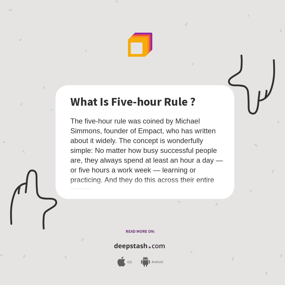 What Is Fivehour Rule ? Deepstash