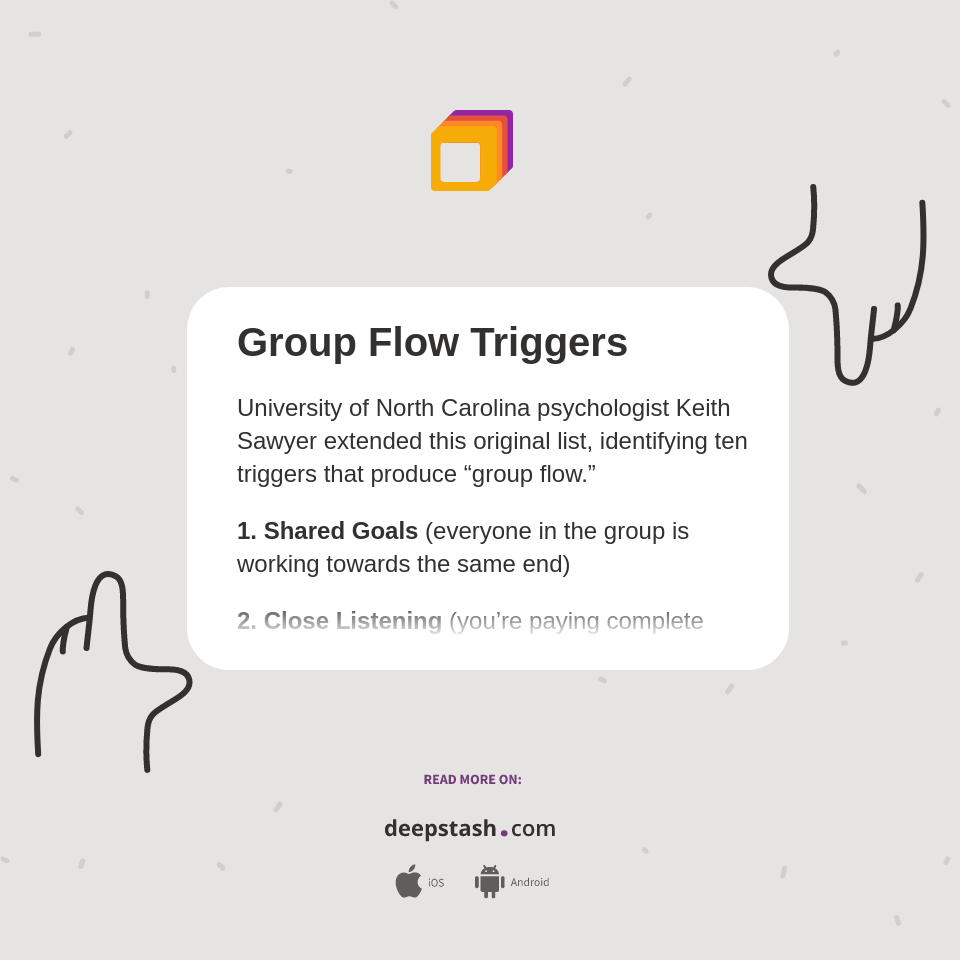 Group Flow Triggers - Deepstash