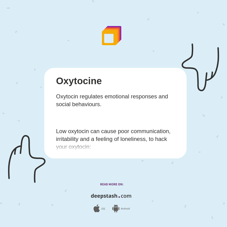 Oxytocine deepstash