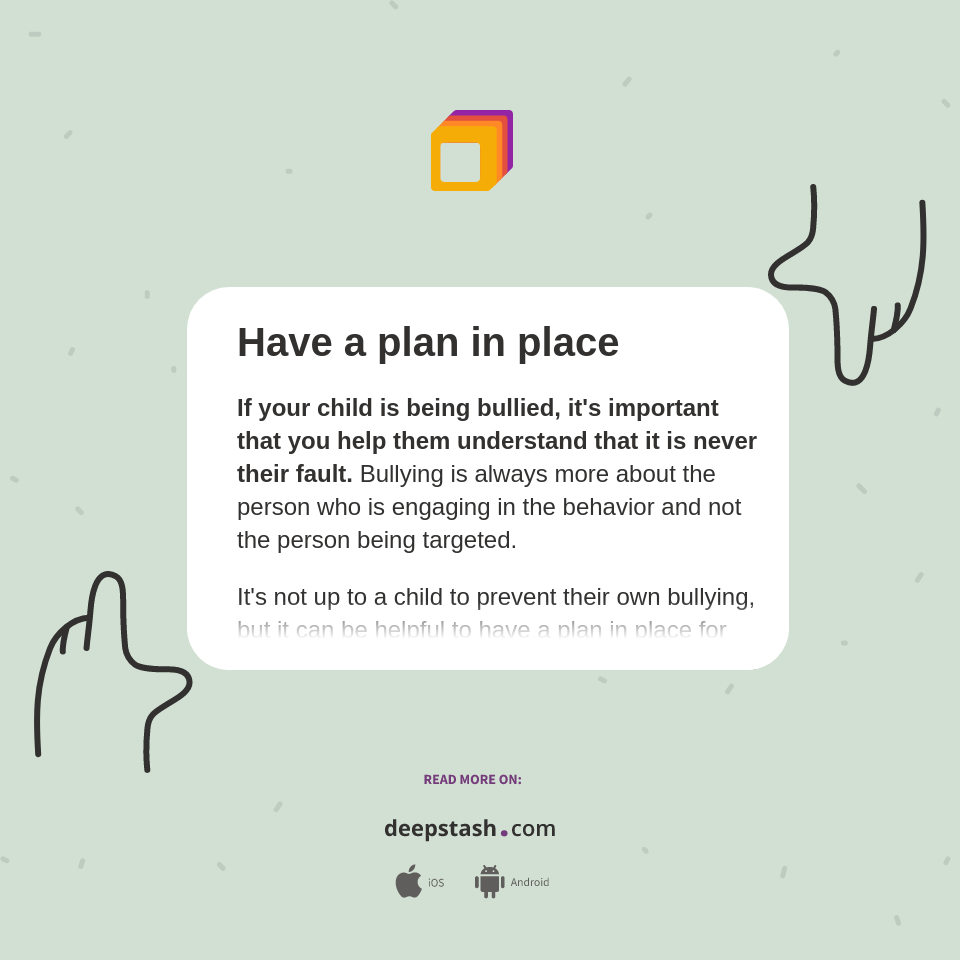 Have A Plan In Place Deepstash