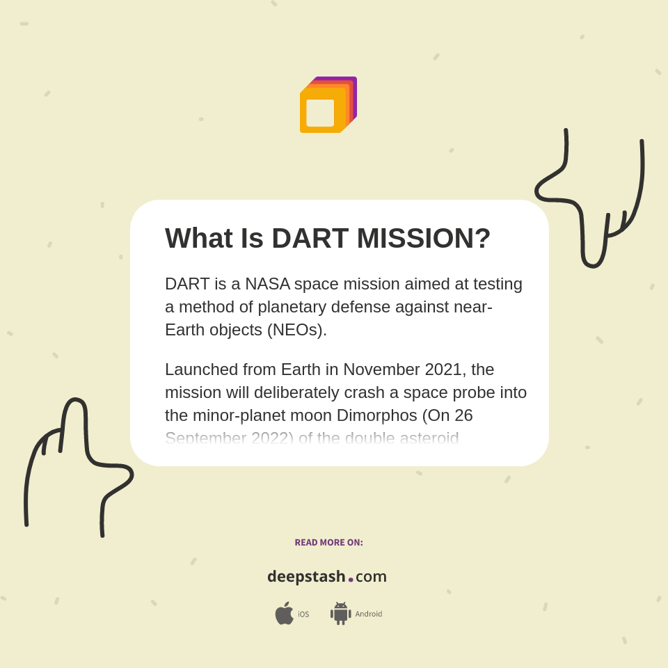 What Is DART MISSION? Deepstash