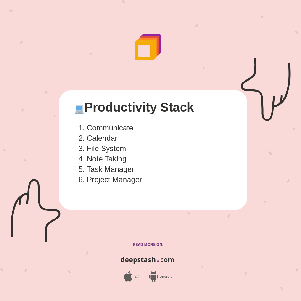 A visual representation of capturing ideas and tasks into a digital inbox