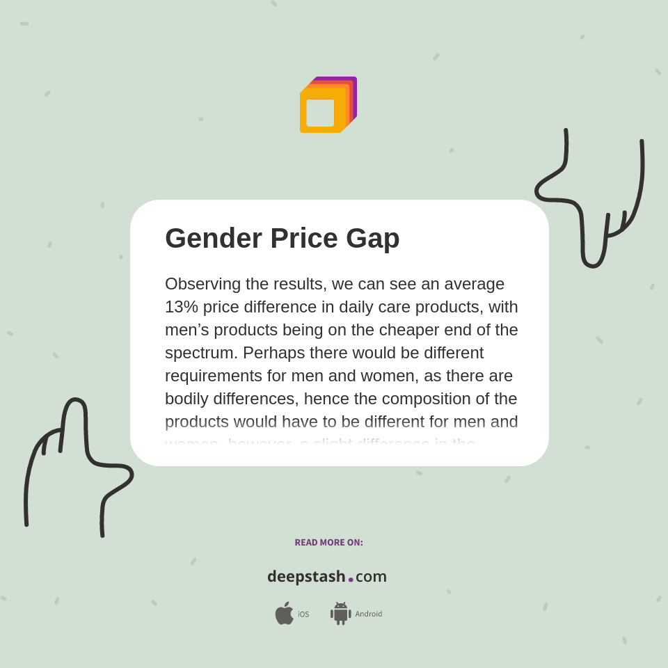 Gender Price Gap Deepstash