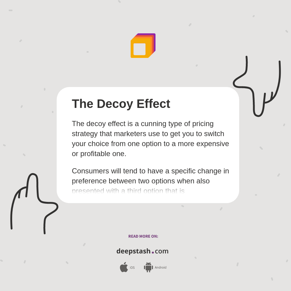 The Decoy Effect Deepstash