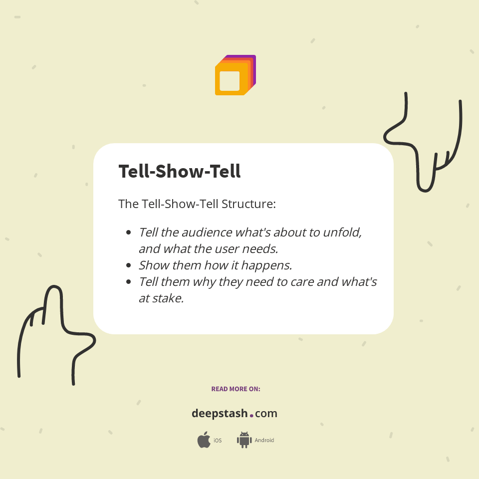 Tell-Show-Tell - Deepstash