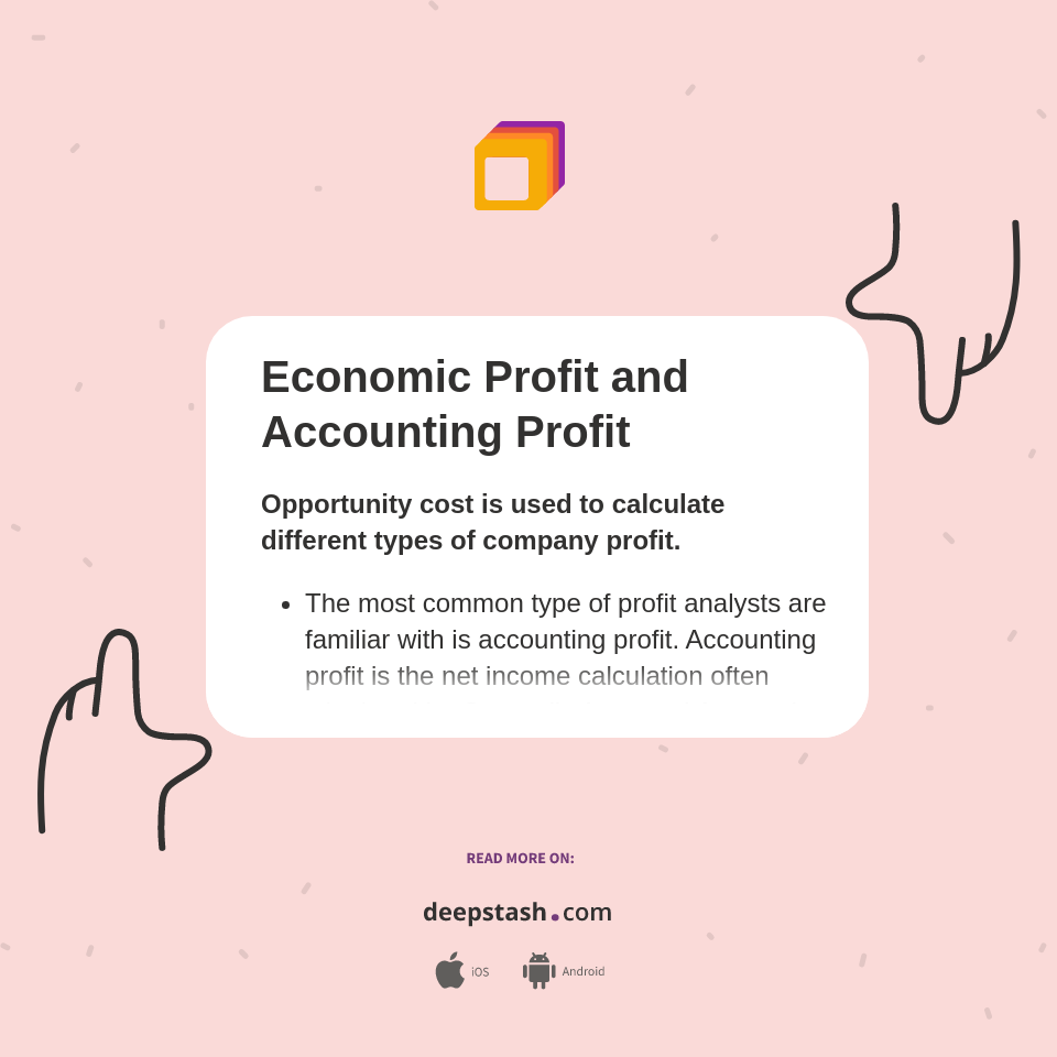 Economic Profit and Accounting Profit - Deepstash