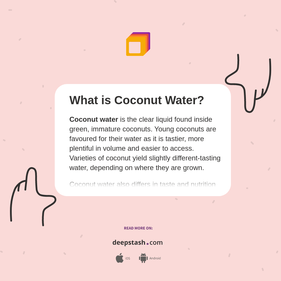 What is Coconut Water? Deepstash