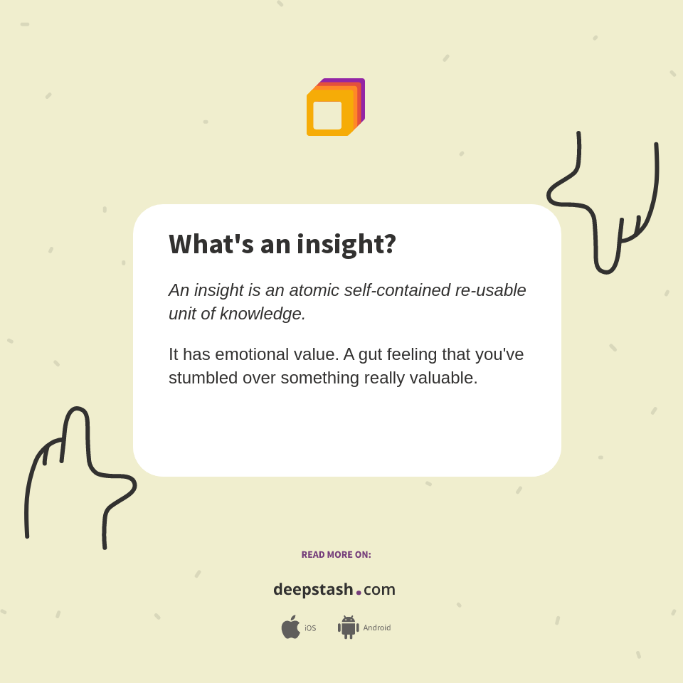 What's an insight? - Deepstash