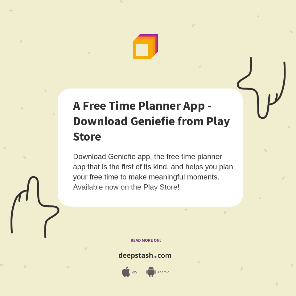 A Free Time Planner App Download Geniefie from Play Store Deepstash