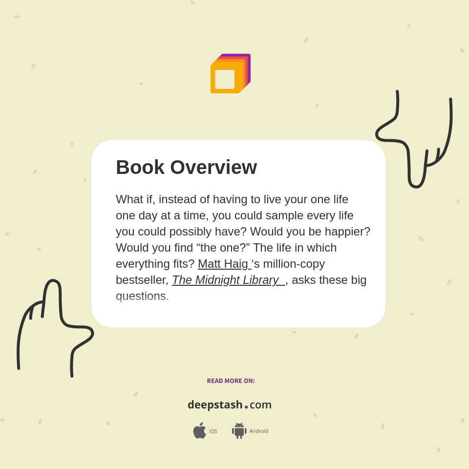 Book Overview - Deepstash