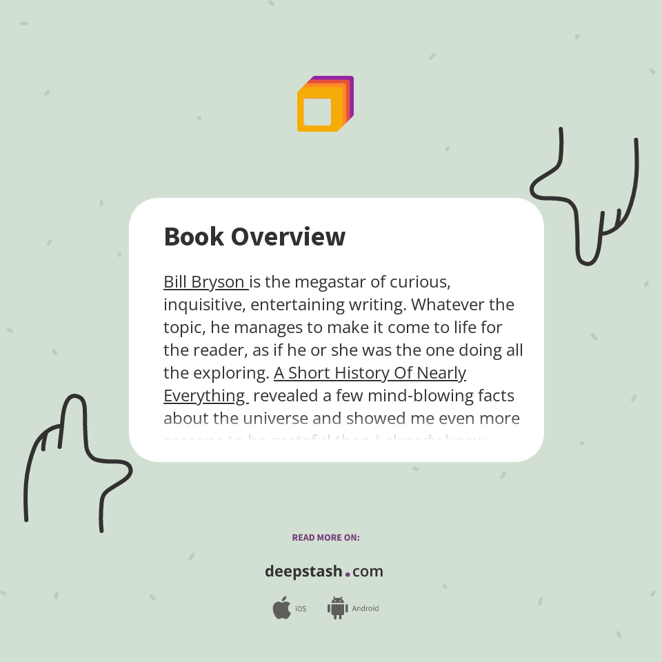 Book Overview - Deepstash