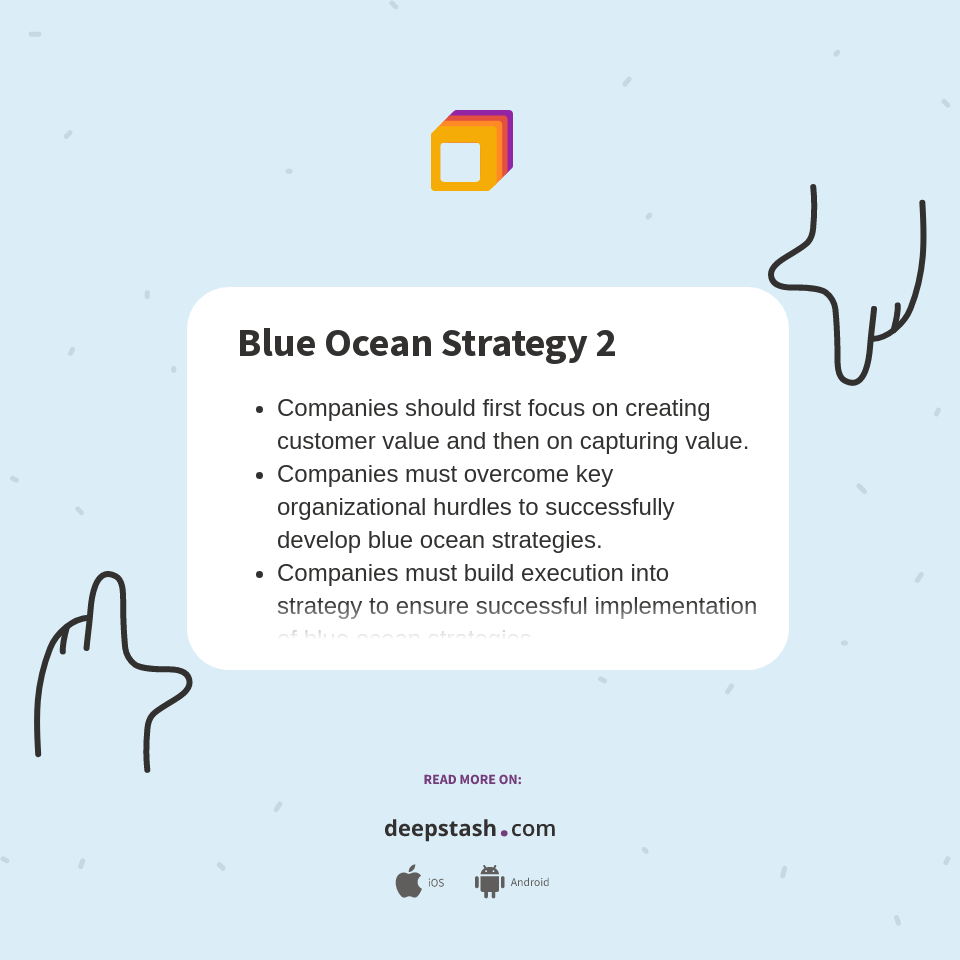 Blue Ocean Strategy 2 Deepstash