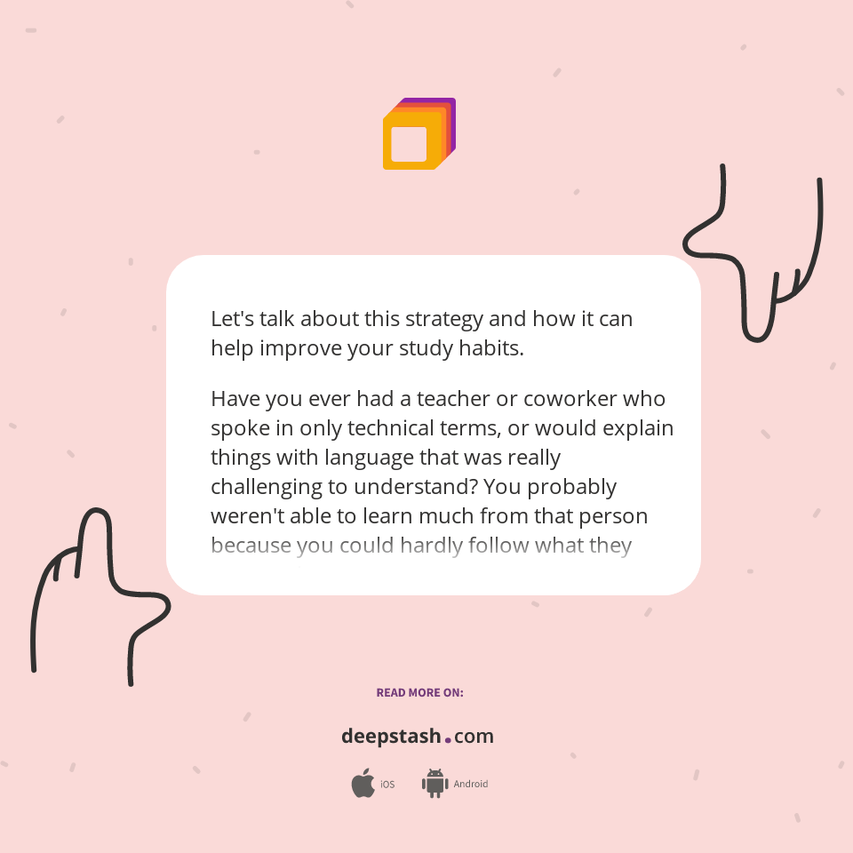 Let's talk about this strategy and how it can... - Deepstash