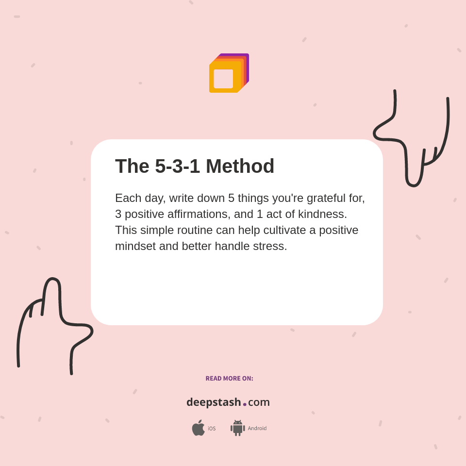 the-5-3-1-method-deepstash