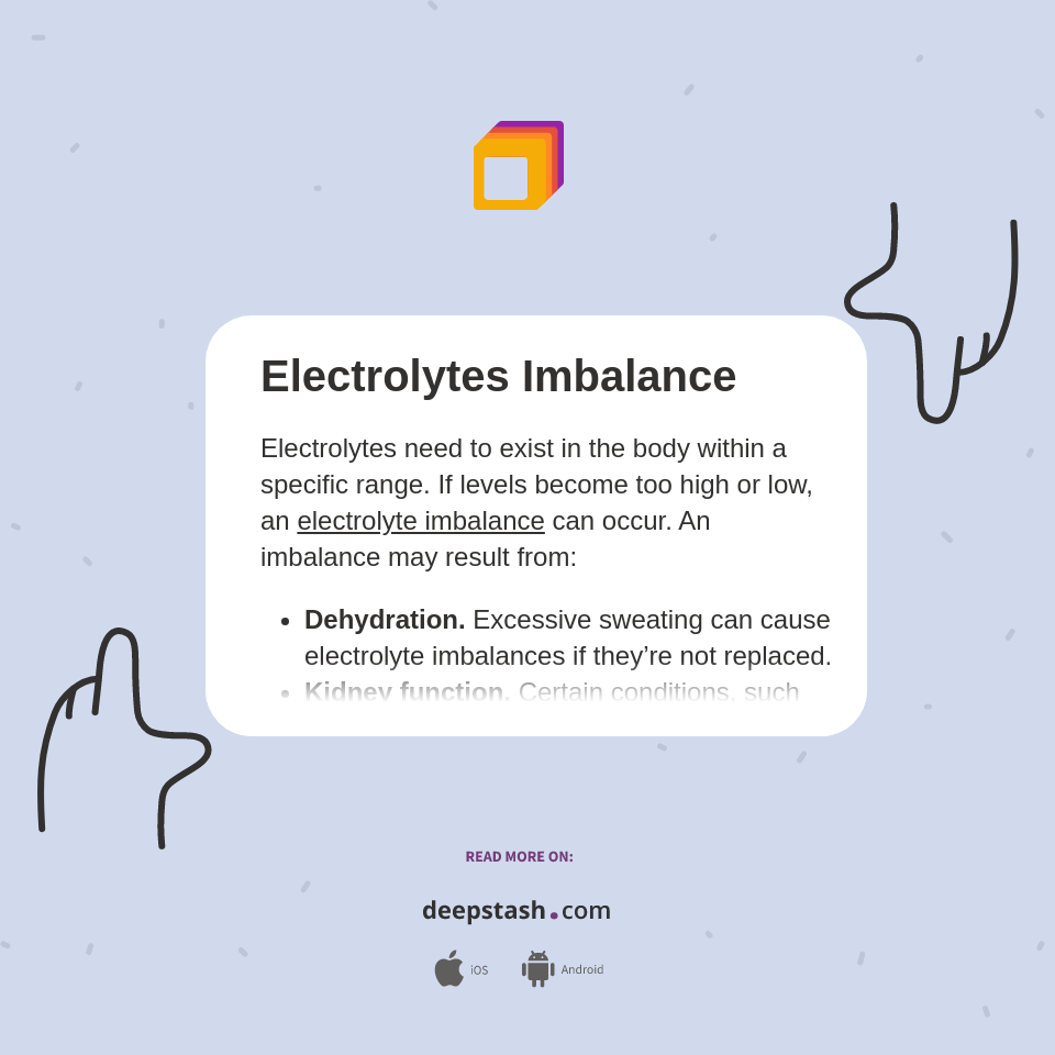 Electrolytes Imbalance Deepstash