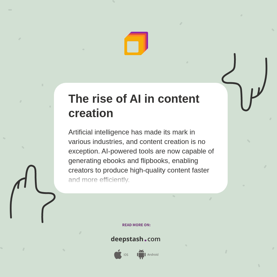 The rise of AI in content creation - Deepstash