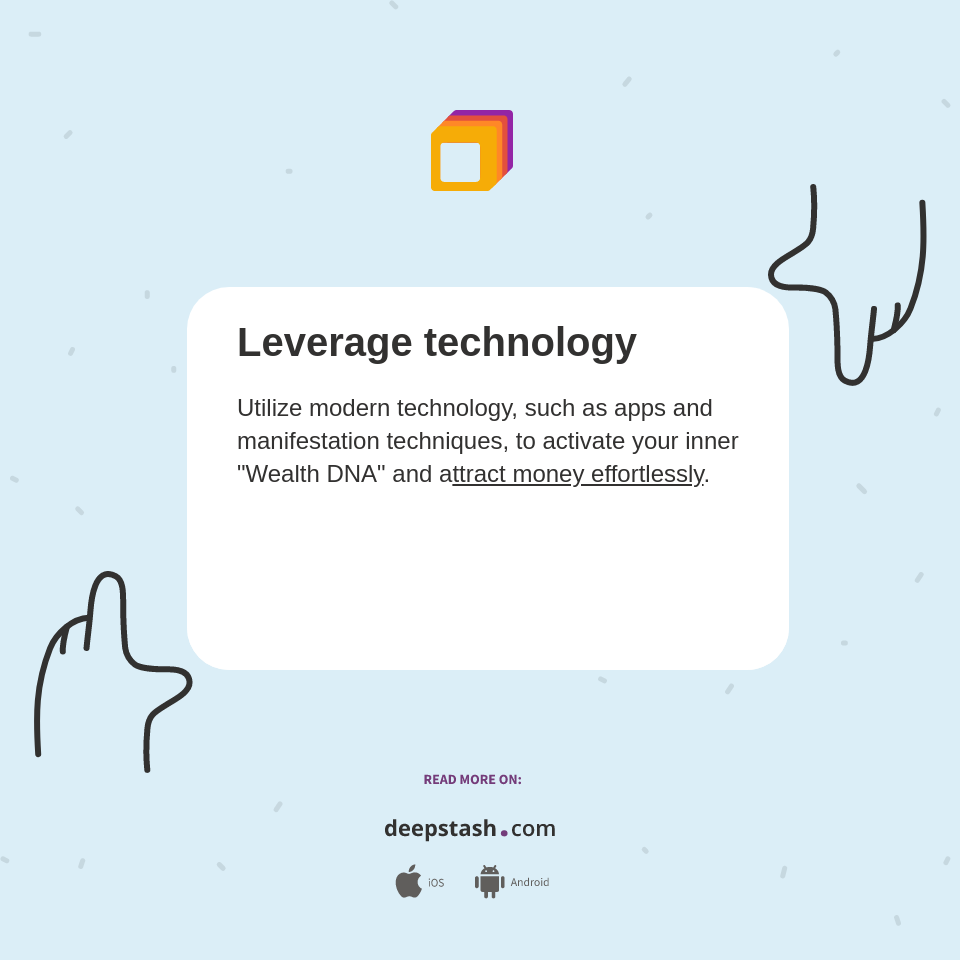Leverage technology - Deepstash