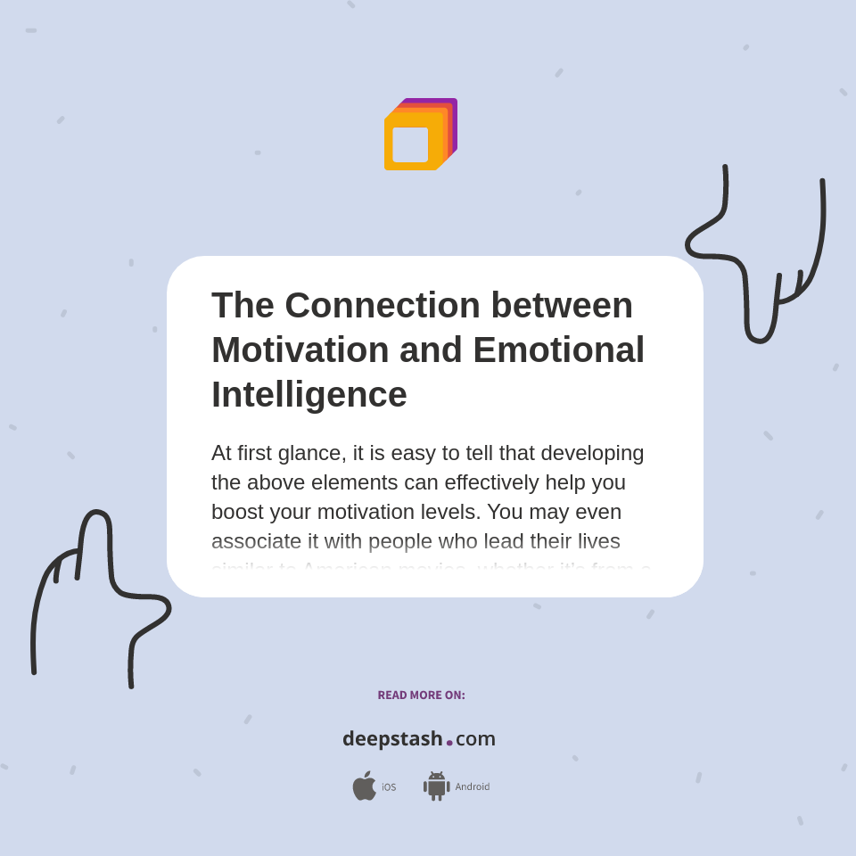 Gallery Detail: The Connection Between Motivation And Emotional Intelligence