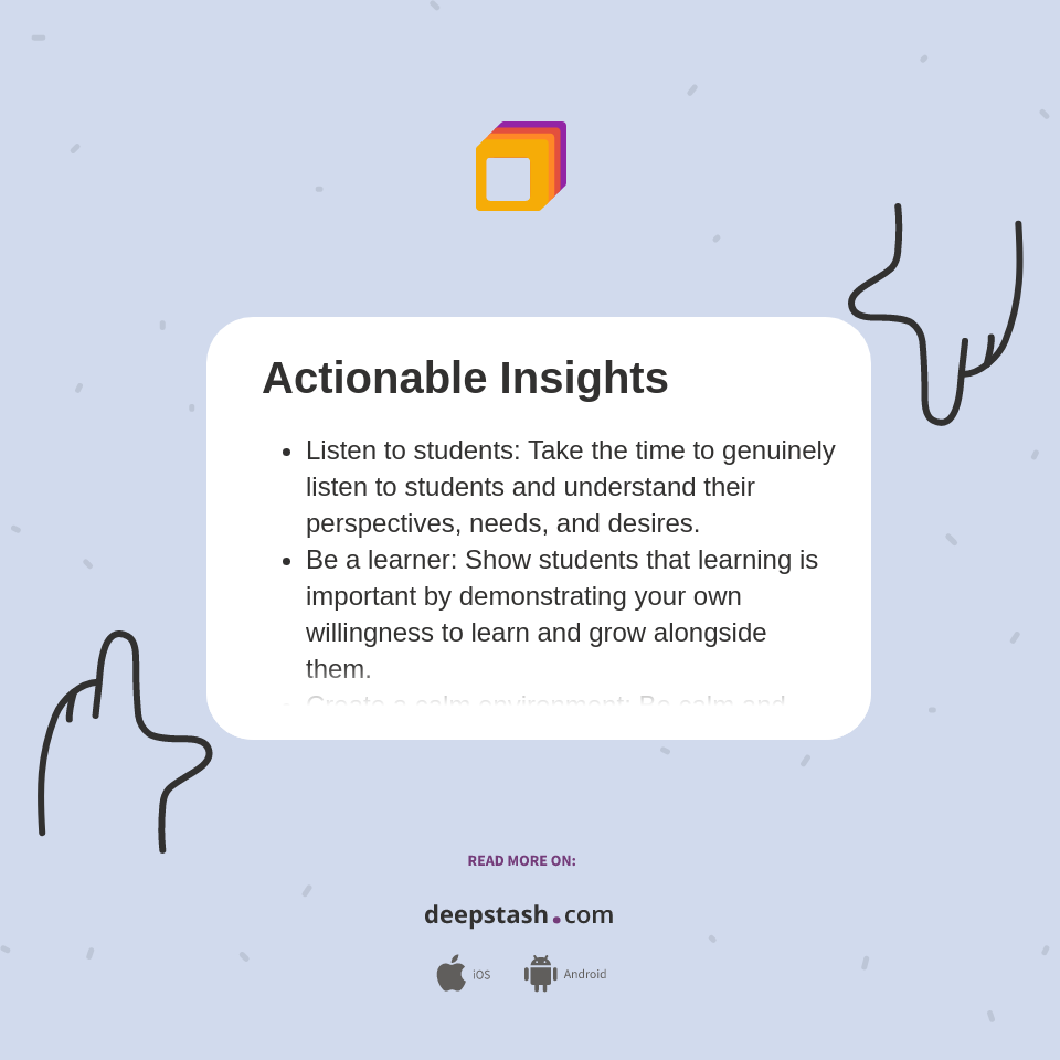 Actionable Insights - Deepstash