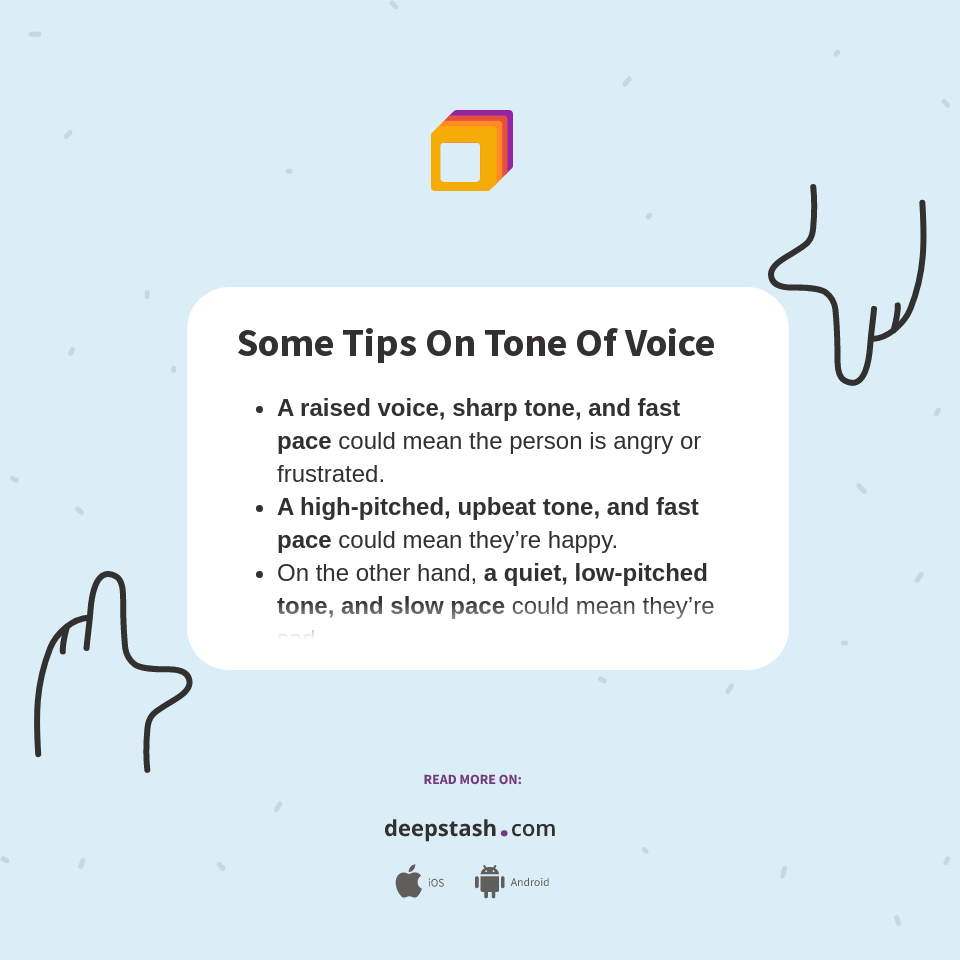 Some Tips On Tone Of Voice Deepstash
