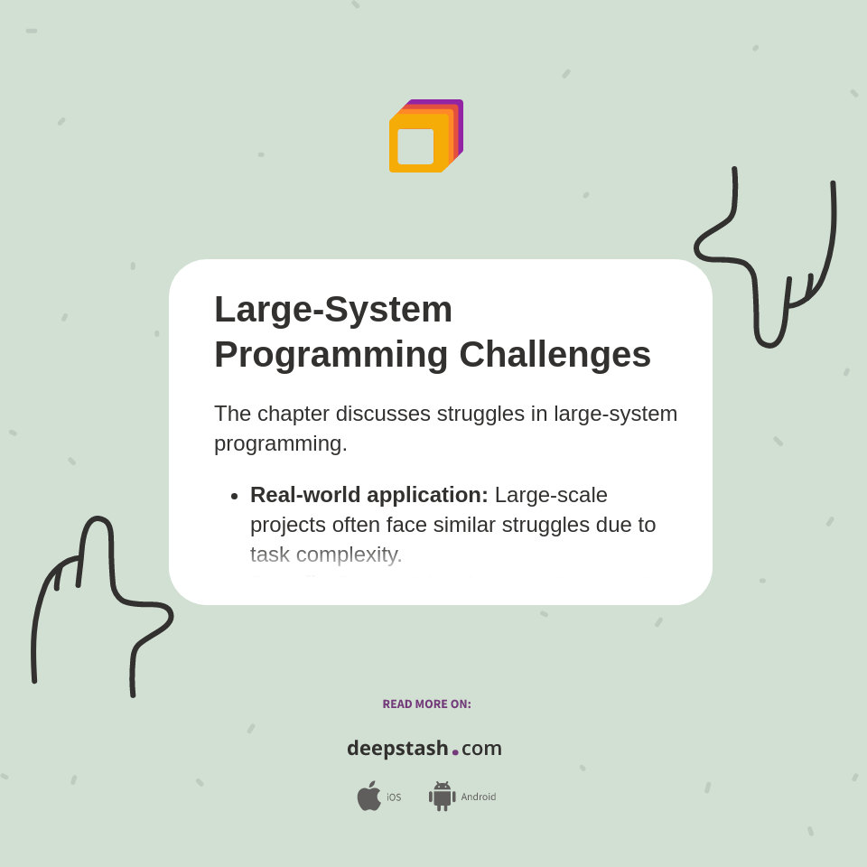 Large-System Programming Challenges - Deepstash