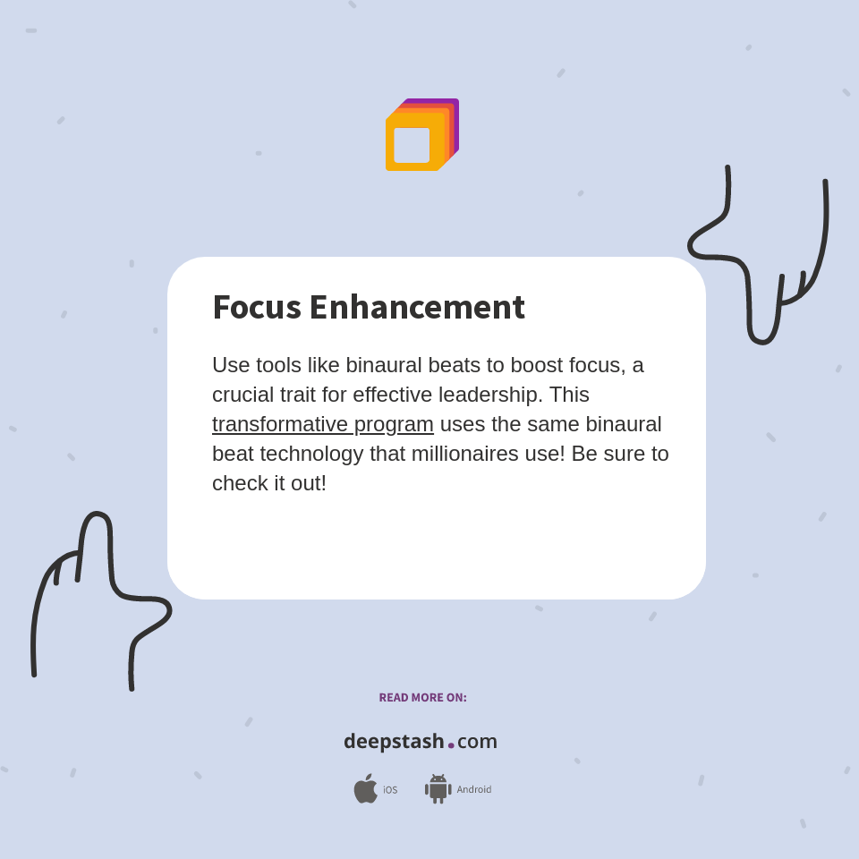 Focus Enhancement - Deepstash