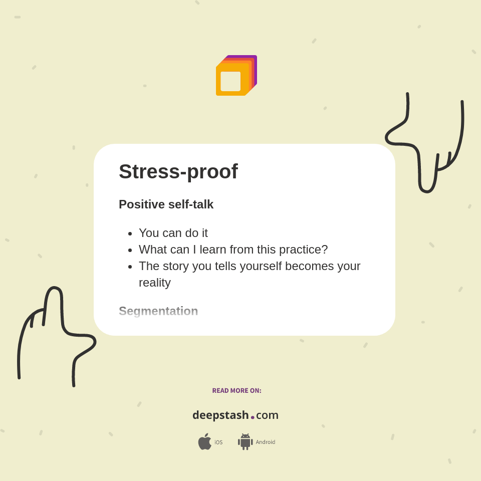 Stress Proof Deepstash