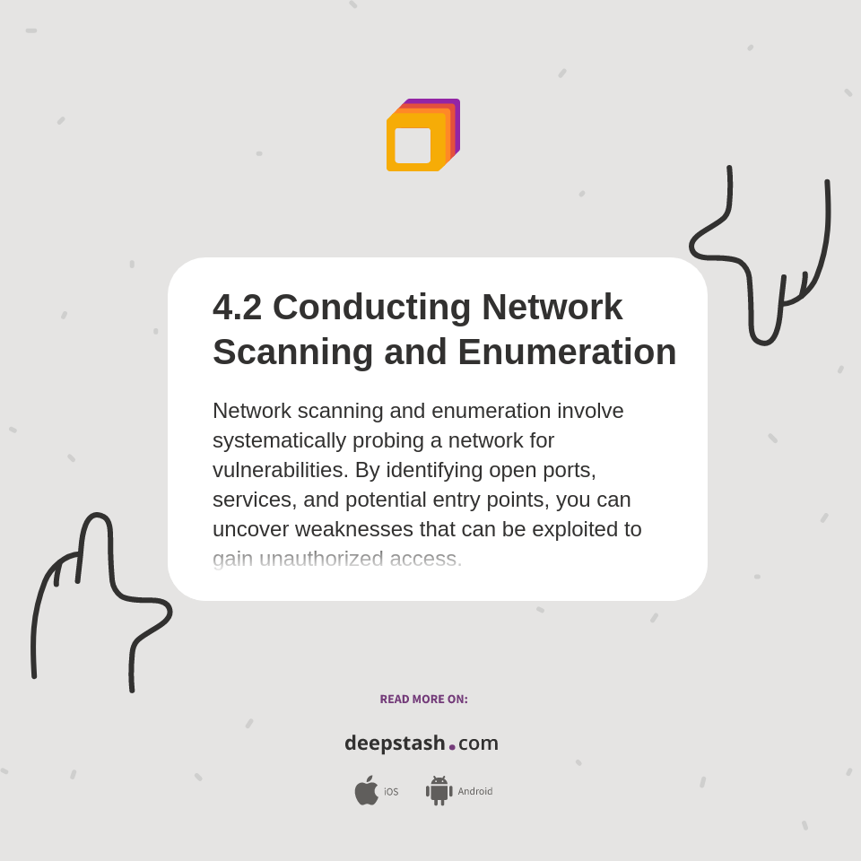 4.2 Conducting Network Scanning and Enumeration - Deepstash
