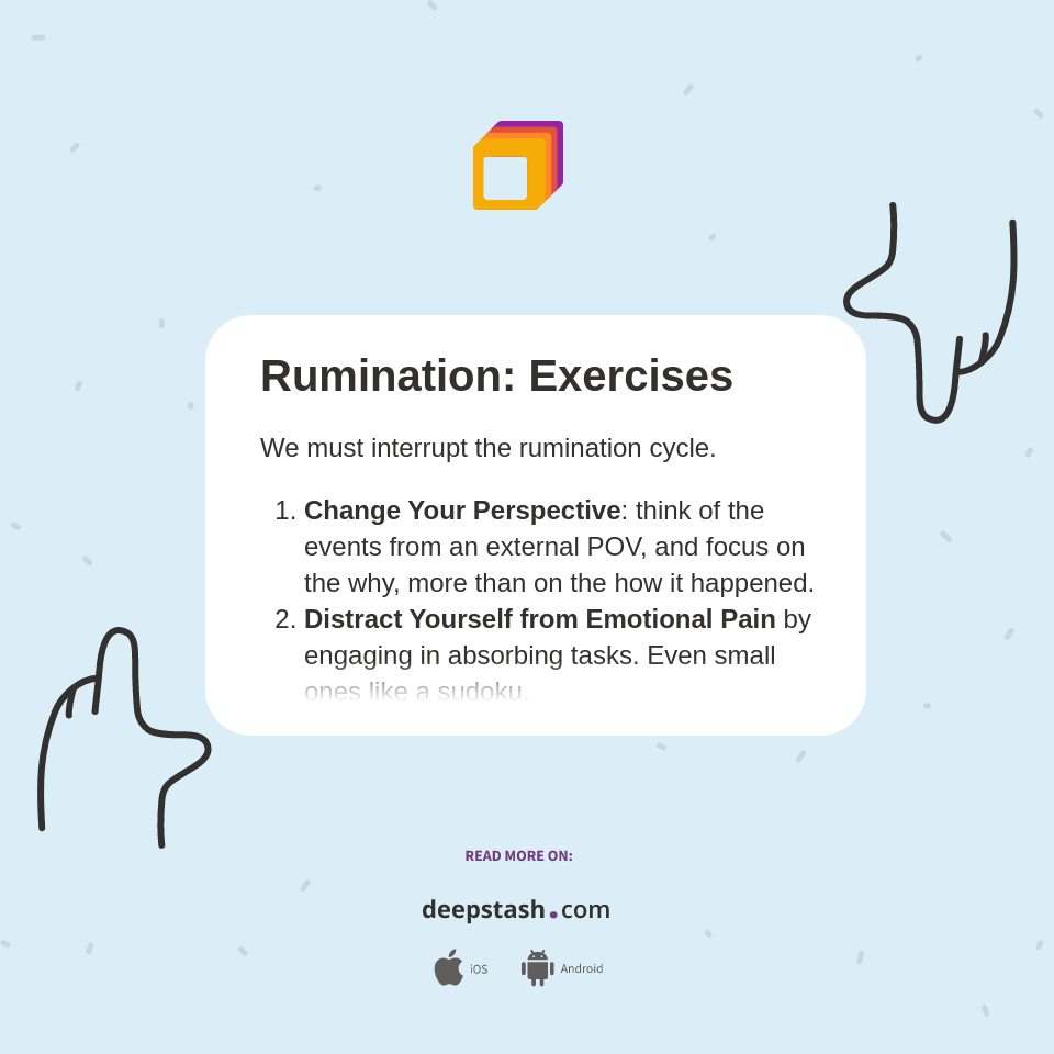 Rumination Exercises Deepstash