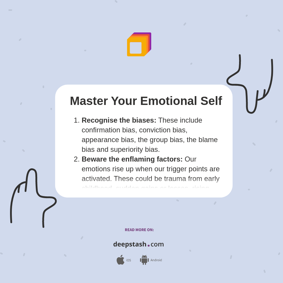 Master Your Emotional Self - Deepstash