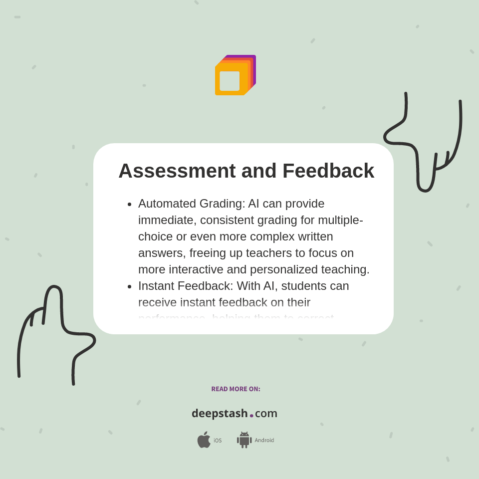 Assessment and Feedback - Deepstash