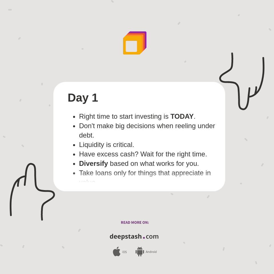 Day 1 - Deepstash