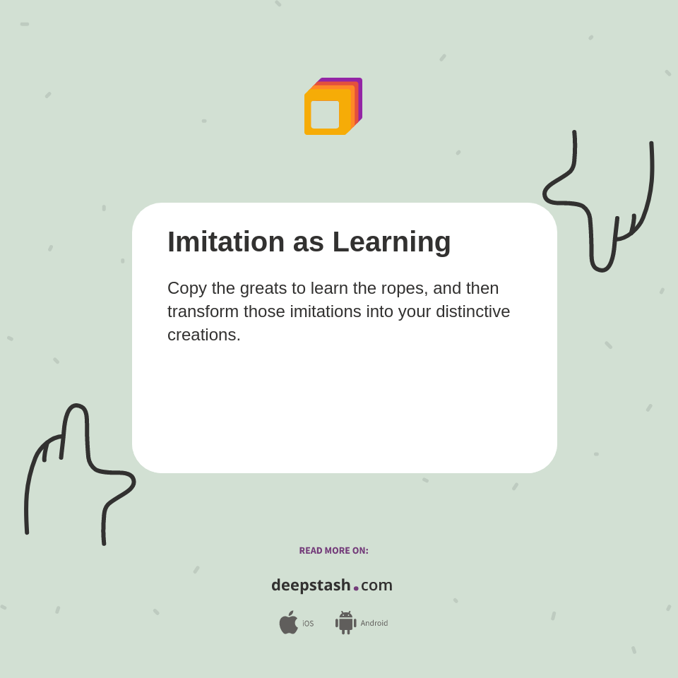 Imitation as Learning - Deepstash