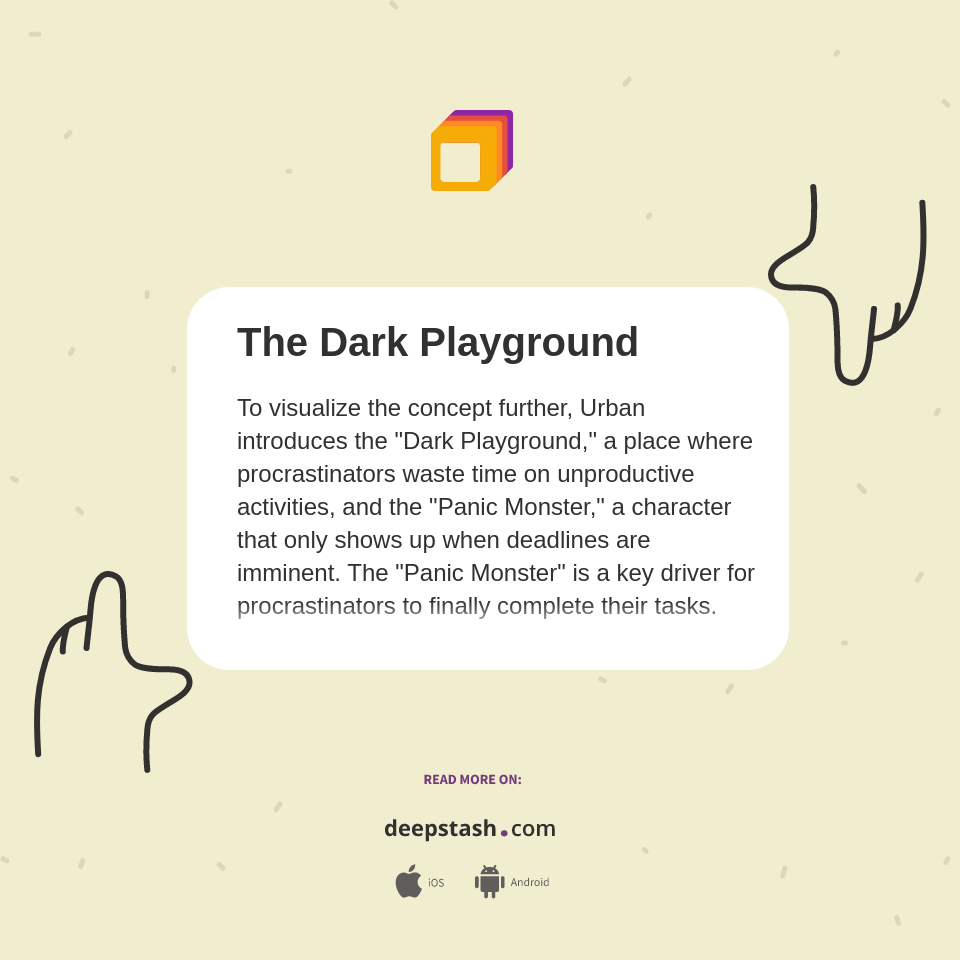 The Dark Playground Deepstash
