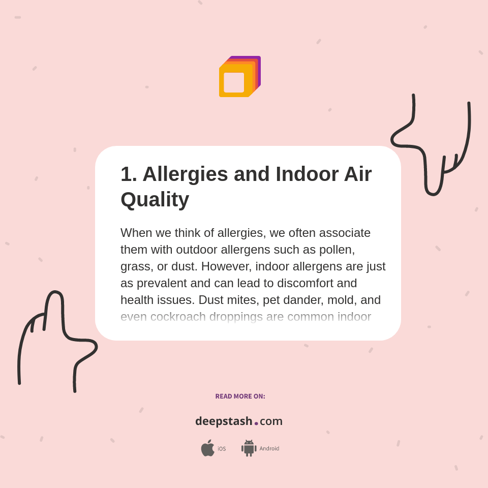 1. Allergies and Indoor Air Quality - Deepstash