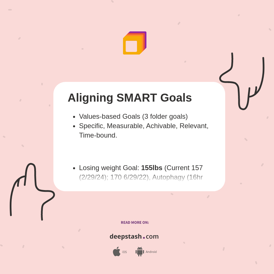 Aligning SMART Goals - Deepstash