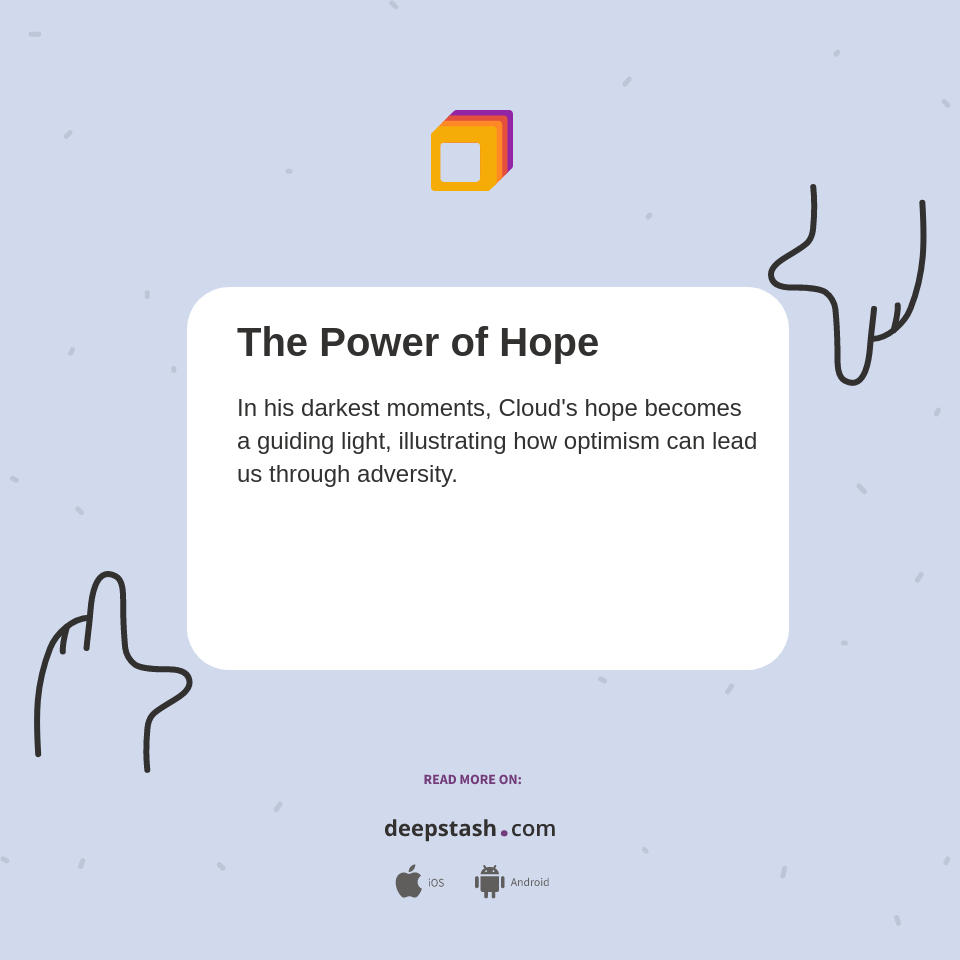 The Power of Hope - Deepstash
